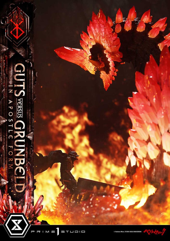 PRIME 1  - Berserk Ultimate Diorama Masterline Series Statue Berserk Guts vs. Grunbeld in Apostle Form
