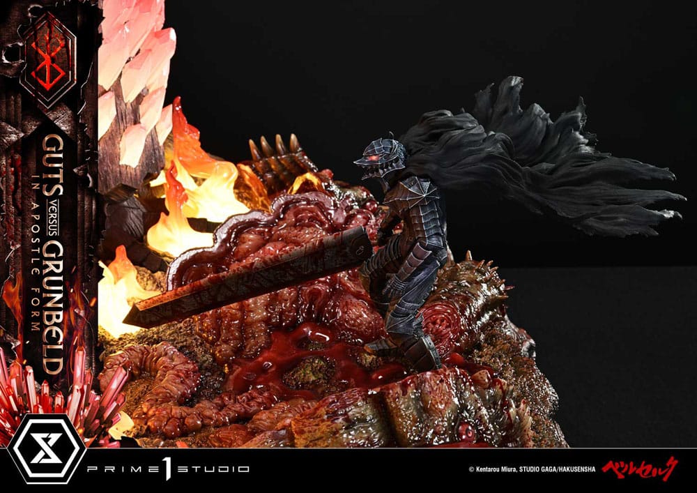 PRIME 1  - Berserk Ultimate Diorama Masterline Series Statue Berserk Guts vs. Grunbeld in Apostle Form