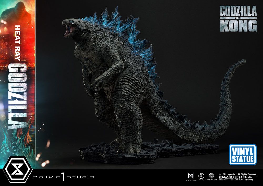 PRIME 1 STUDIOS - Godzilla vs. Kong Vinyl Statue Heat Ray Godzilla
