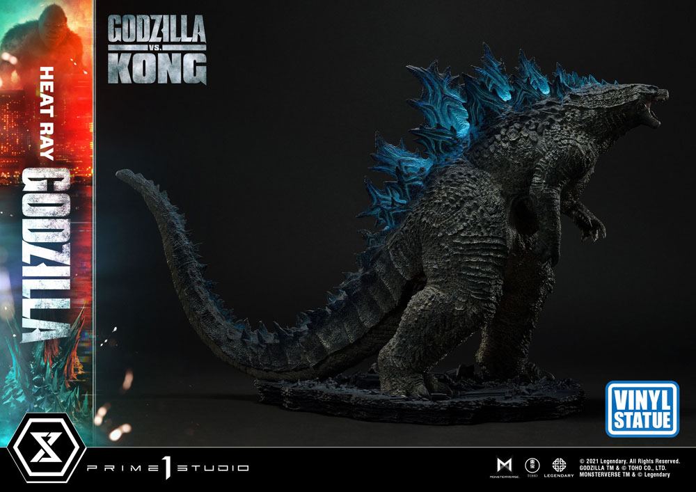 PRIME 1 STUDIOS - Godzilla vs. Kong Vinyl Statue Heat Ray Godzilla