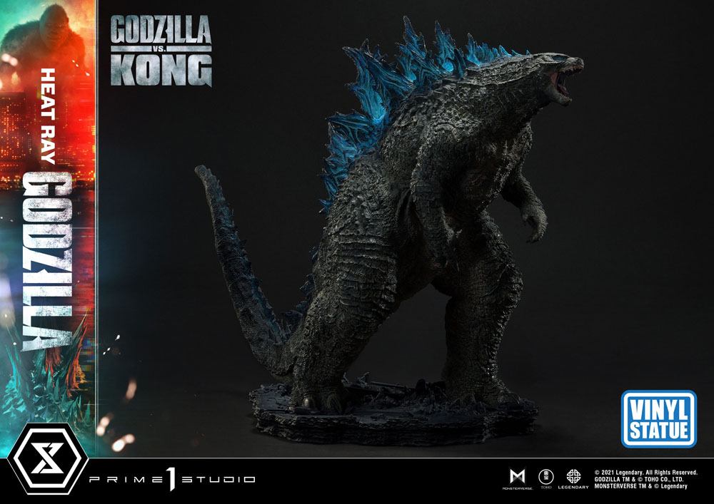PRIME 1 STUDIOS - Godzilla vs. Kong Vinyl Statue Heat Ray Godzilla