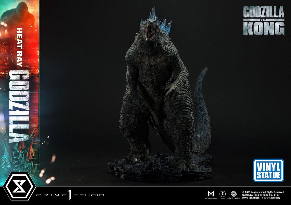 PRIME 1 STUDIOS - Godzilla vs. Kong Vinyl Statue Heat Ray Godzilla