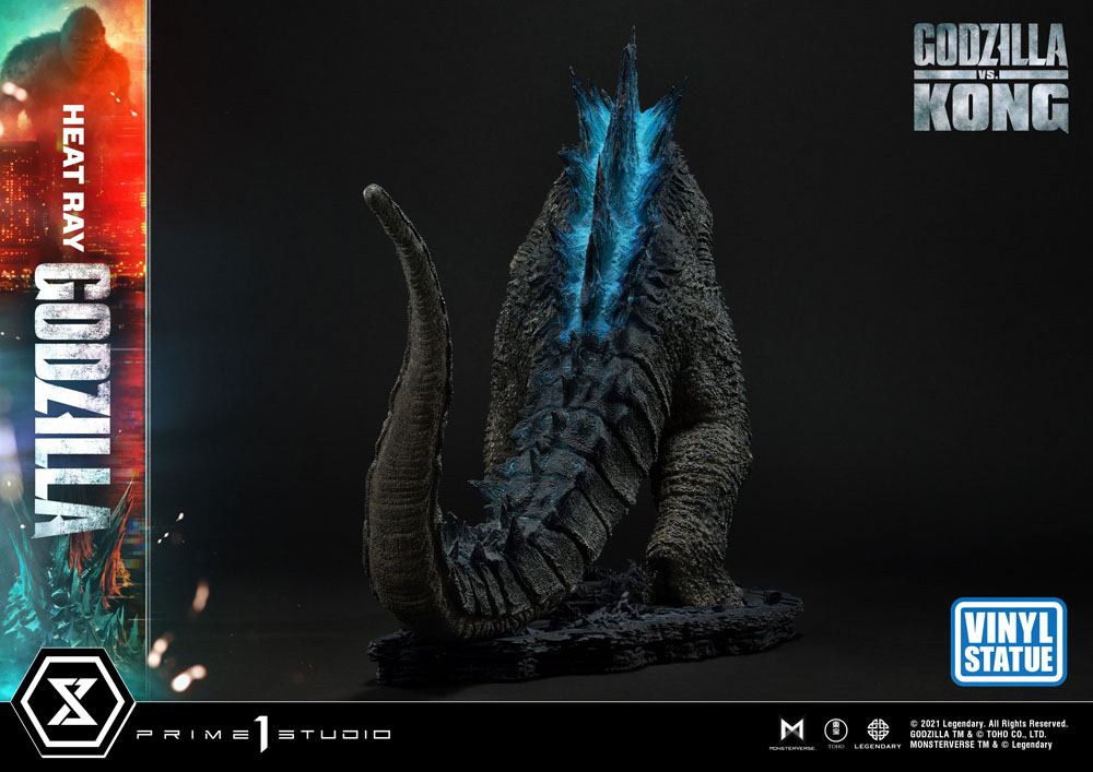 PRIME 1 STUDIOS - Godzilla vs. Kong Vinyl Statue Heat Ray Godzilla
