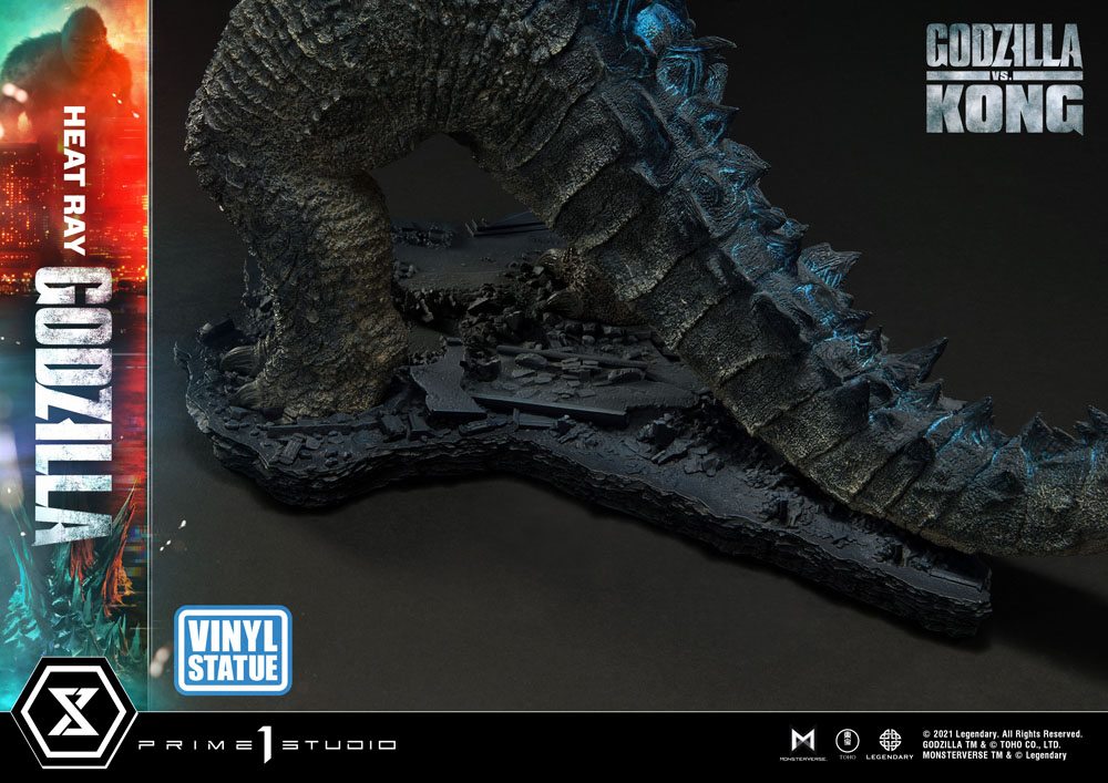 PRIME 1 STUDIOS - Godzilla vs. Kong Vinyl Statue Heat Ray Godzilla