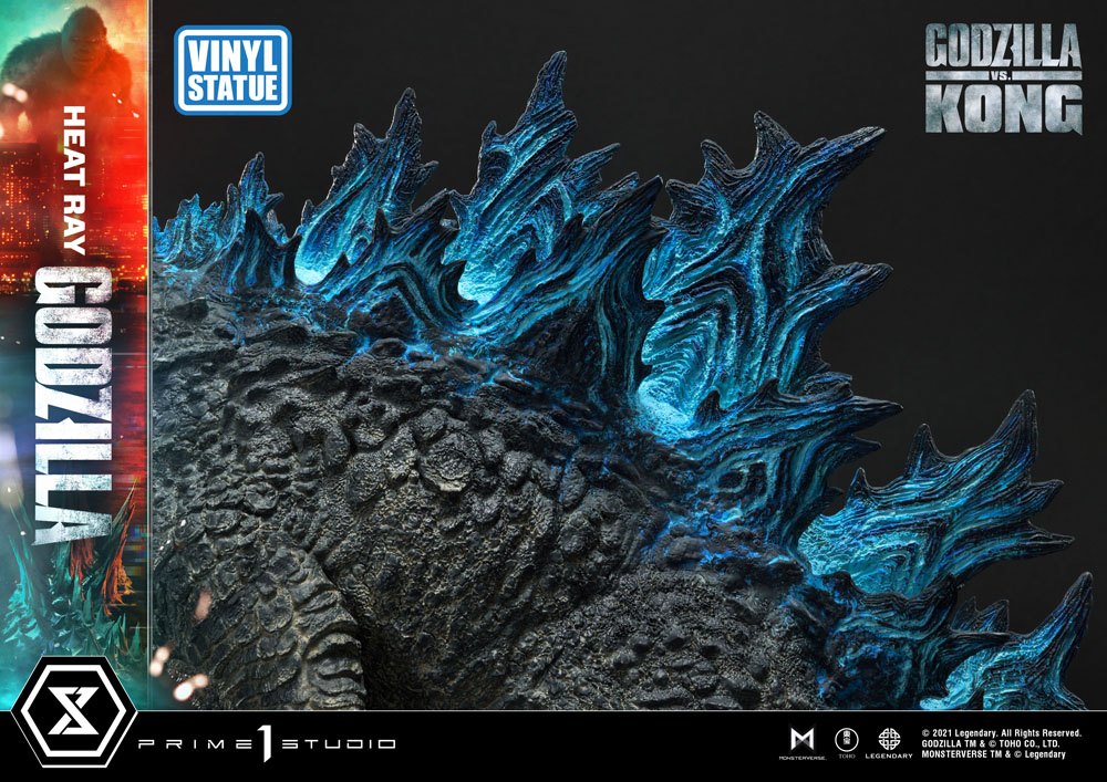 PRIME 1 STUDIOS - Godzilla vs. Kong Vinyl Statue Heat Ray Godzilla