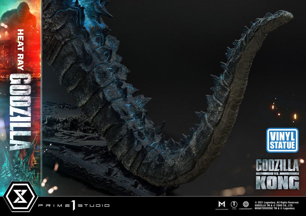 PRIME 1 STUDIOS - Godzilla vs. Kong Vinyl Statue Heat Ray Godzilla