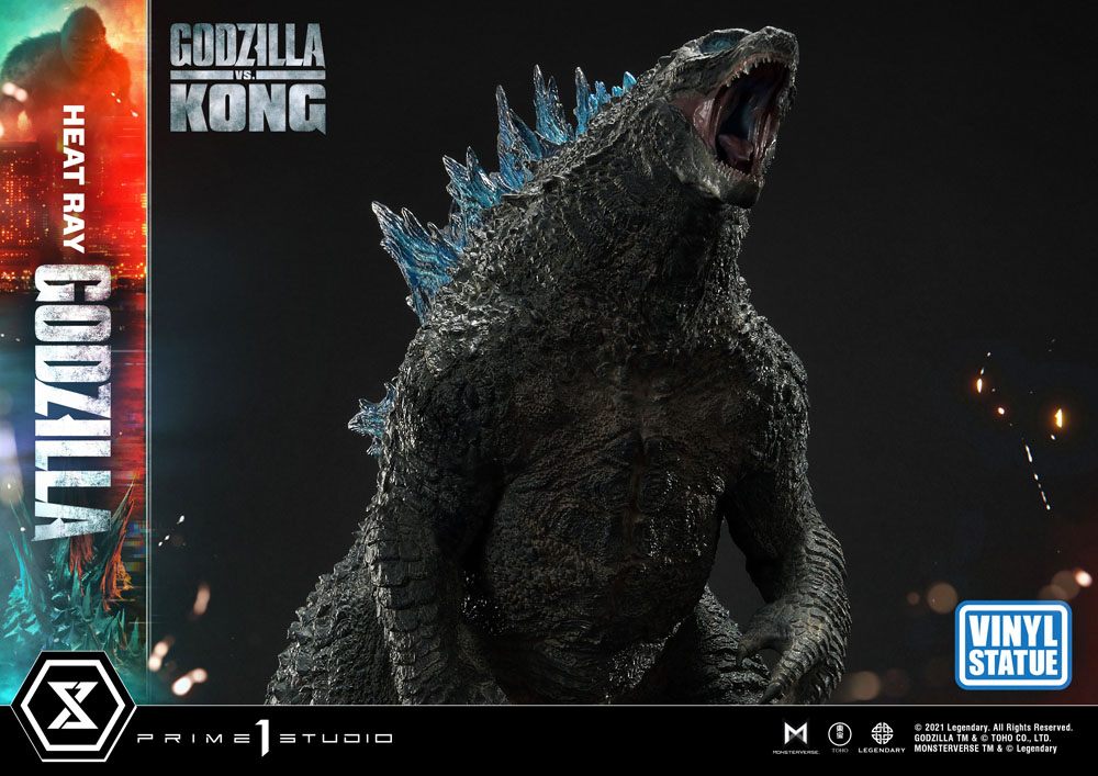 PRIME 1 STUDIOS - Godzilla vs. Kong Vinyl Statue Heat Ray Godzilla