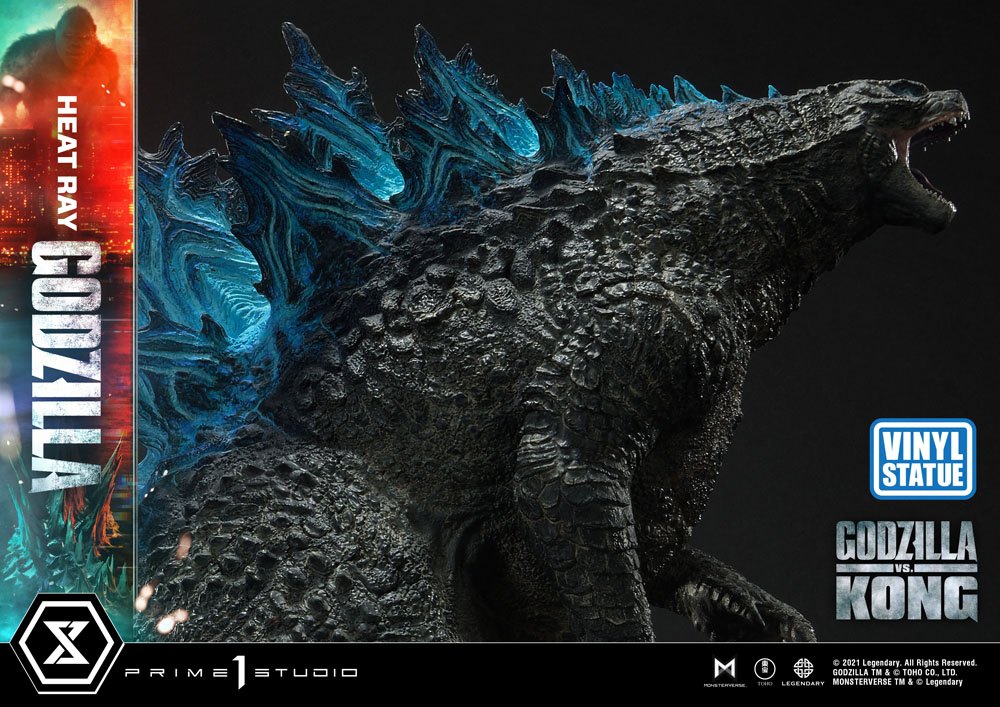 PRIME 1 STUDIOS - Godzilla vs. Kong Vinyl Statue Heat Ray Godzilla