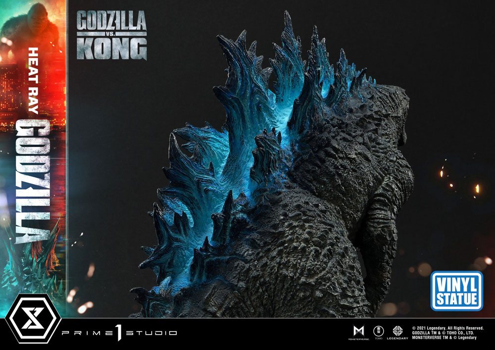 PRIME 1 STUDIOS - Godzilla vs. Kong Vinyl Statue Heat Ray Godzilla