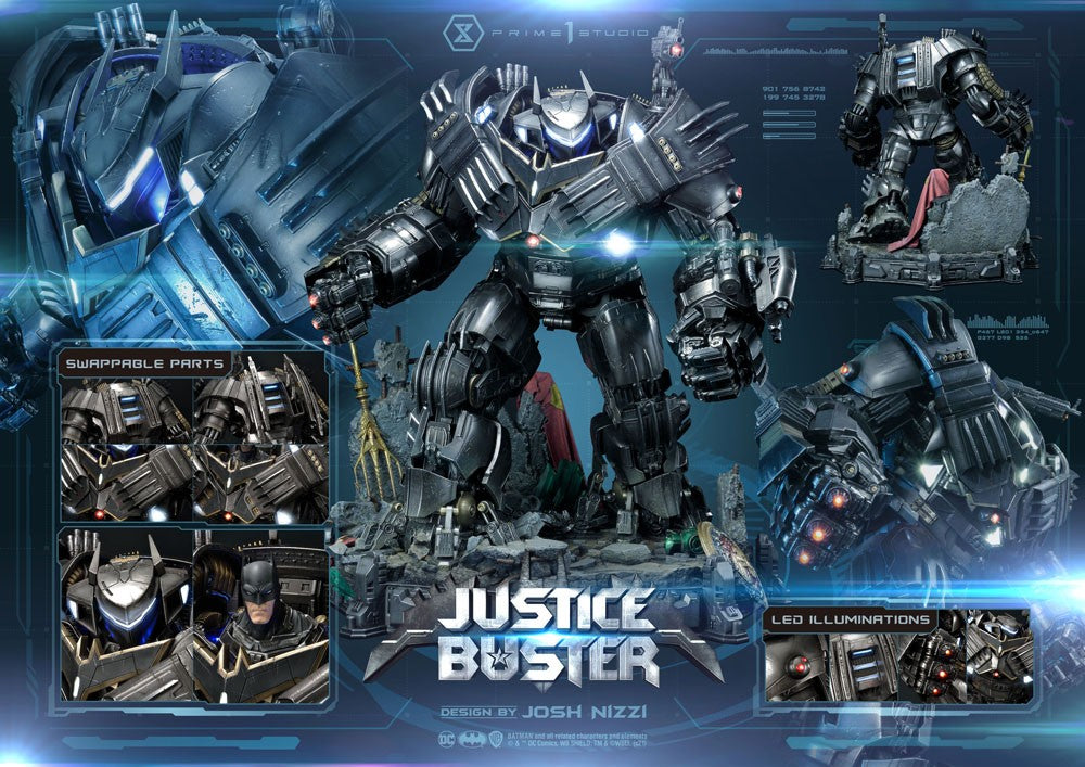 PRIME 1 STUDIOS - Dc Comics - Statue Justice Buster by Josh Nizzi Ultimate Ver