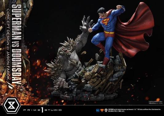 PRIME 1 STUDIOS - Dc Comics - Statue 1:3 Superman Vs. Doomsday by Jason Fabok