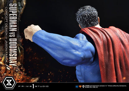 PRIME 1 STUDIOS - Dc Comics - Statue 1:3 Superman Vs. Doomsday by Jason Fabok DeLuxe Bonus Ver