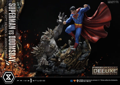 PRIME 1 STUDIOS - Dc Comics - Statue 1:3 Superman Vs. Doomsday by Jason Fabok DeLuxe Bonus Ver