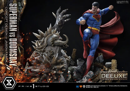 PRIME 1 STUDIOS - Dc Comics - Statue 1:3 Superman Vs. Doomsday by Jason Fabok DeLuxe Bonus Ver