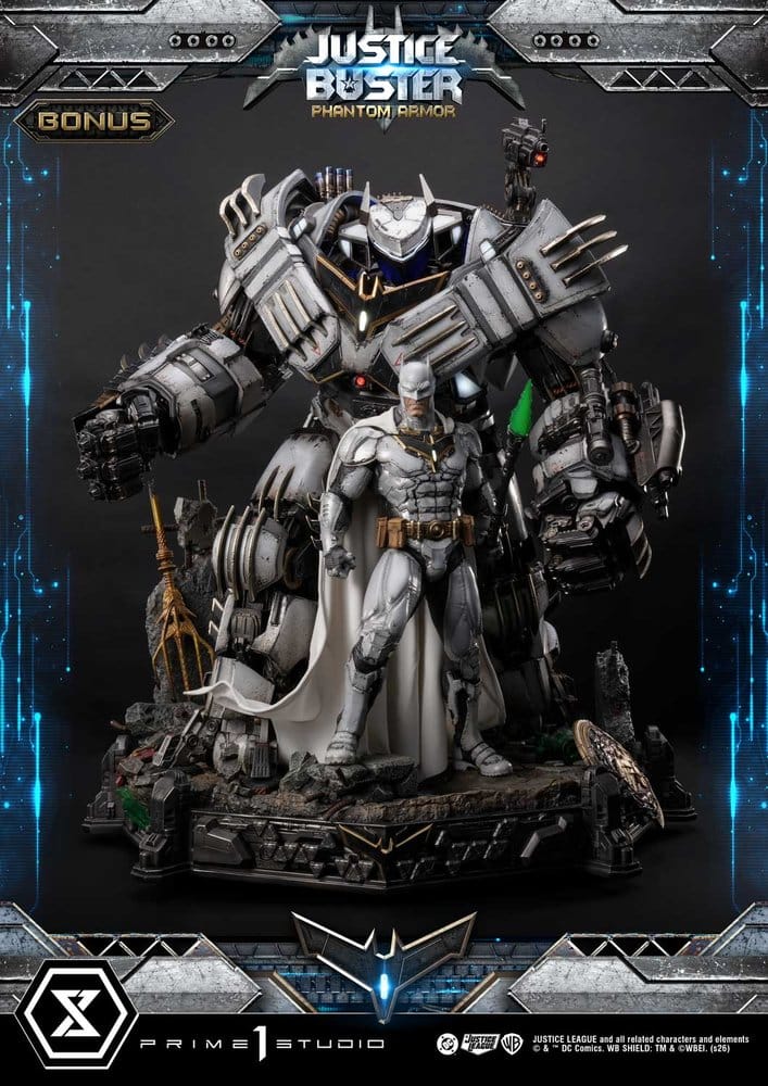 PRIME 1 - DC Comics Ultimate Museum Masterline Statue Justice Buster: Phantom Armor (Design By Josh Nizzi) Ultimate Bonus Version