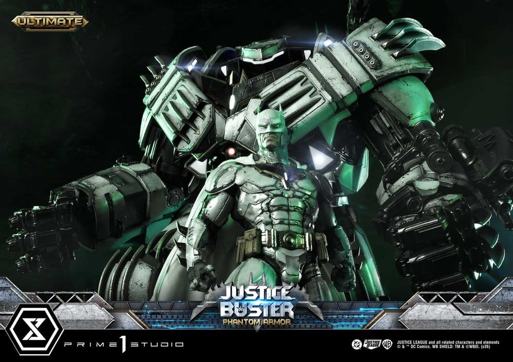 PRIME 1 - DC Comics Ultimate Museum Masterline Statue Justice Buster: Phantom Armor (Design By Josh Nizzi) Ultimate Bonus Version