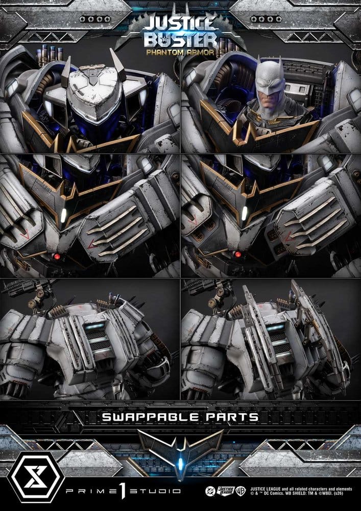 PRIME 1 - DC Comics Ultimate Museum Masterline Statue Justice Buster: Phantom Armor (Design By Josh Nizzi) Ultimate Bonus Version