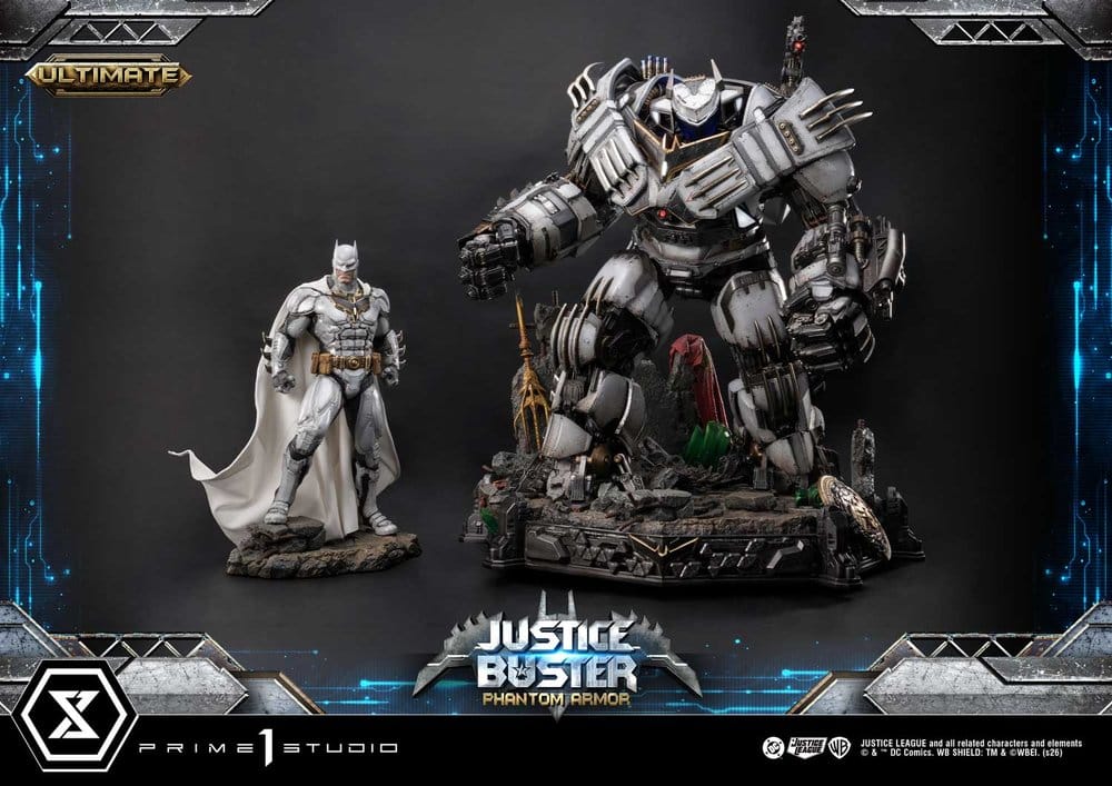 PRIME 1 - DC Comics Ultimate Museum Masterline Statue Justice Buster: Phantom Armor (Design By Josh Nizzi) Ultimate Bonus Version