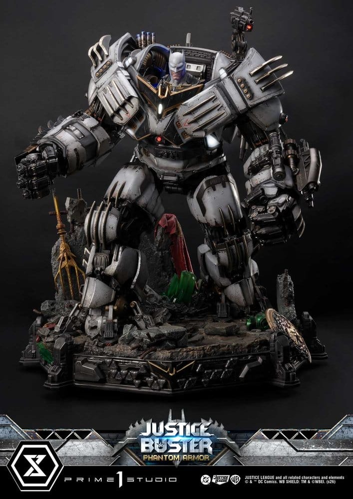 PRIME 1 - DC Comics Ultimate Museum Masterline Statue Justice Buster: Phantom Armor (Design By Josh Nizzi) Ultimate Bonus Version