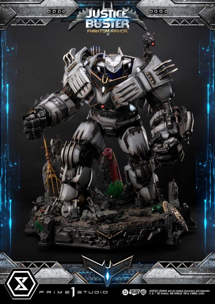 PRIME 1 - DC Comics Ultimate Museum Masterline Statue Justice Buster: Phantom Armor (Design By Josh Nizzi) Ultimate Bonus Version