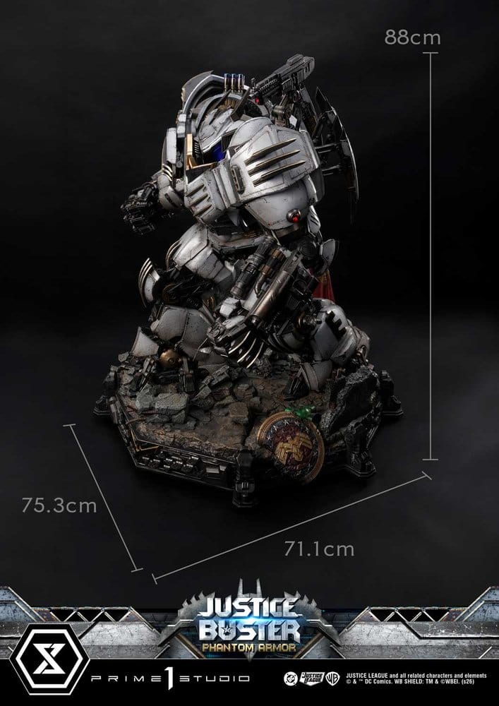 PRIME 1 - DC Comics Ultimate Museum Masterline Statue Justice Buster: Phantom Armor (Design By Josh Nizzi) Ultimate Bonus Version