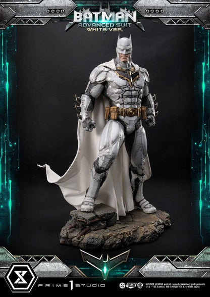 PRIME 1 - DC Comics Ultimate Museum Masterline Statue Batman Advanced Suit White Version (Design By Josh Nizzi)