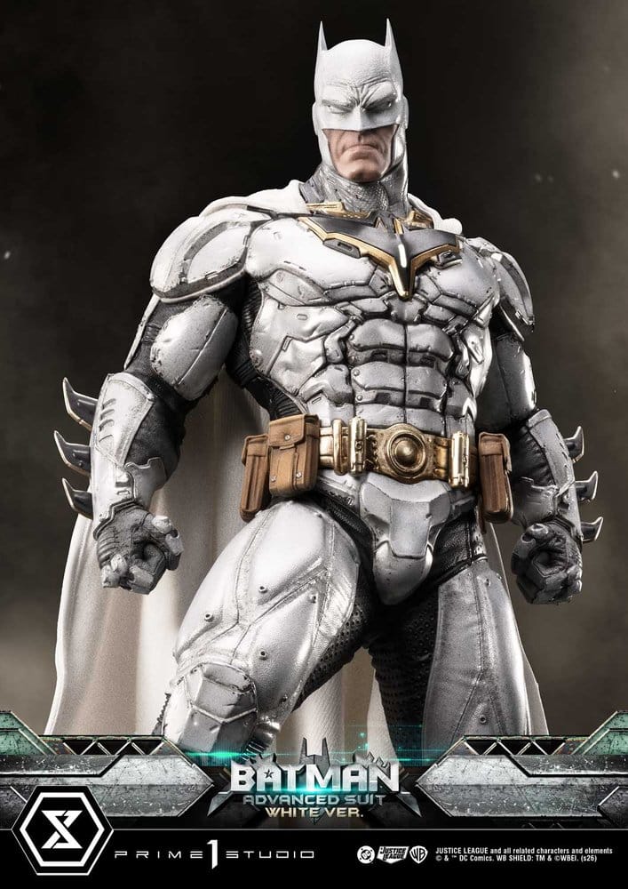 PRIME 1 - DC Comics Ultimate Museum Masterline Statue Batman Advanced Suit White Version (Design By Josh Nizzi)