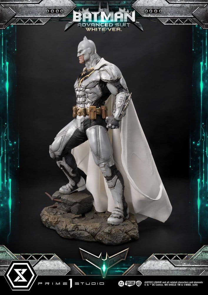 PRIME 1 - DC Comics Ultimate Museum Masterline Statue Batman Advanced Suit White Version (Design By Josh Nizzi)