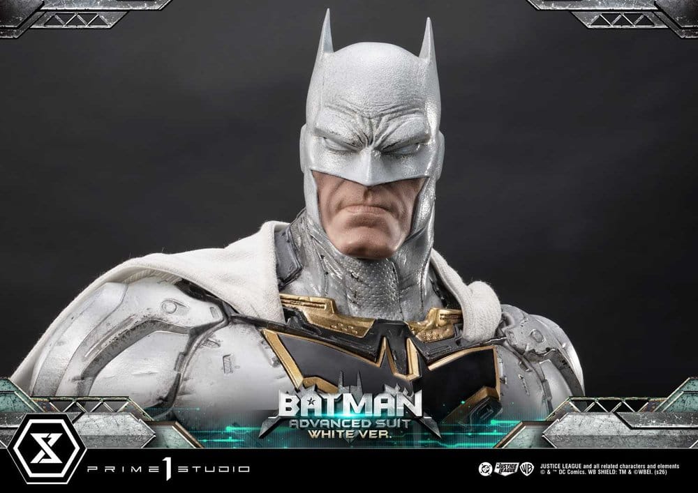 PRIME 1 - DC Comics Ultimate Museum Masterline Statue Batman Advanced Suit White Version (Design By Josh Nizzi)