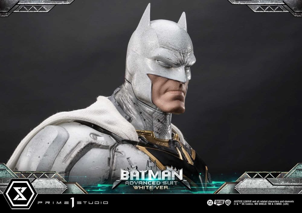 PRIME 1 - DC Comics Ultimate Museum Masterline Statue Batman Advanced Suit White Version (Design By Josh Nizzi)
