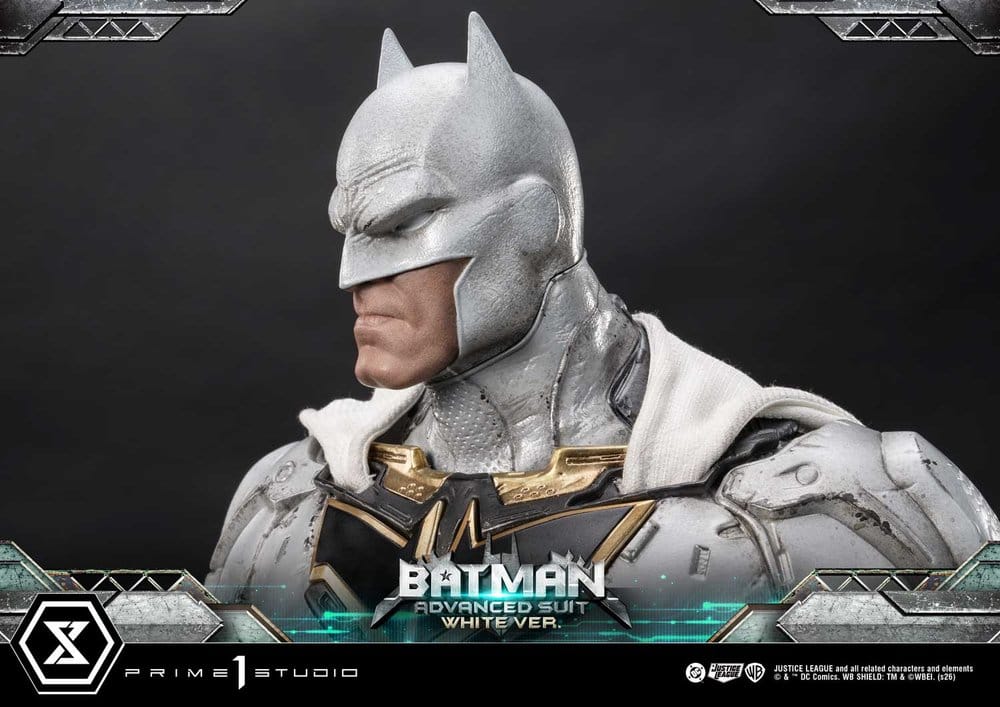 PRIME 1 - DC Comics Ultimate Museum Masterline Statue Batman Advanced Suit White Version (Design By Josh Nizzi)