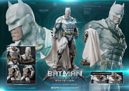 PRIME 1 - DC Comics Ultimate Museum Masterline Statue Batman Advanced Suit White Version (Design By Josh Nizzi)