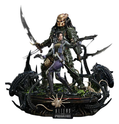 PRIME 1 - Aliens vs. Predator (Comic) Ultimate Premium Masterline Statue 1/4 Machiko & Broken Tusk Predator DX Bonus Version