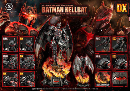 PRIME 1 STUDIOS - Dc Comics - Batman Ultimate Premium Masterline Series Statue Hellbat Concept Design by Josh Nizzi DeLuxe Bonus Ver