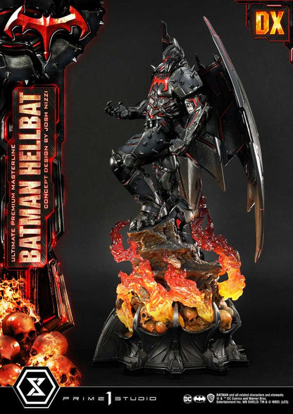 PRIME 1 STUDIOS - Dc Comics - Batman Ultimate Premium Masterline Series Statue Hellbat Concept Design by Josh Nizzi DeLuxe Bonus Ver