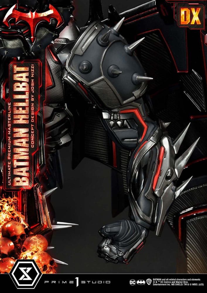 PRIME 1 STUDIOS - Dc Comics - Batman Ultimate Premium Masterline Series Statue Hellbat Concept Design by Josh Nizzi DeLuxe Bonus Ver