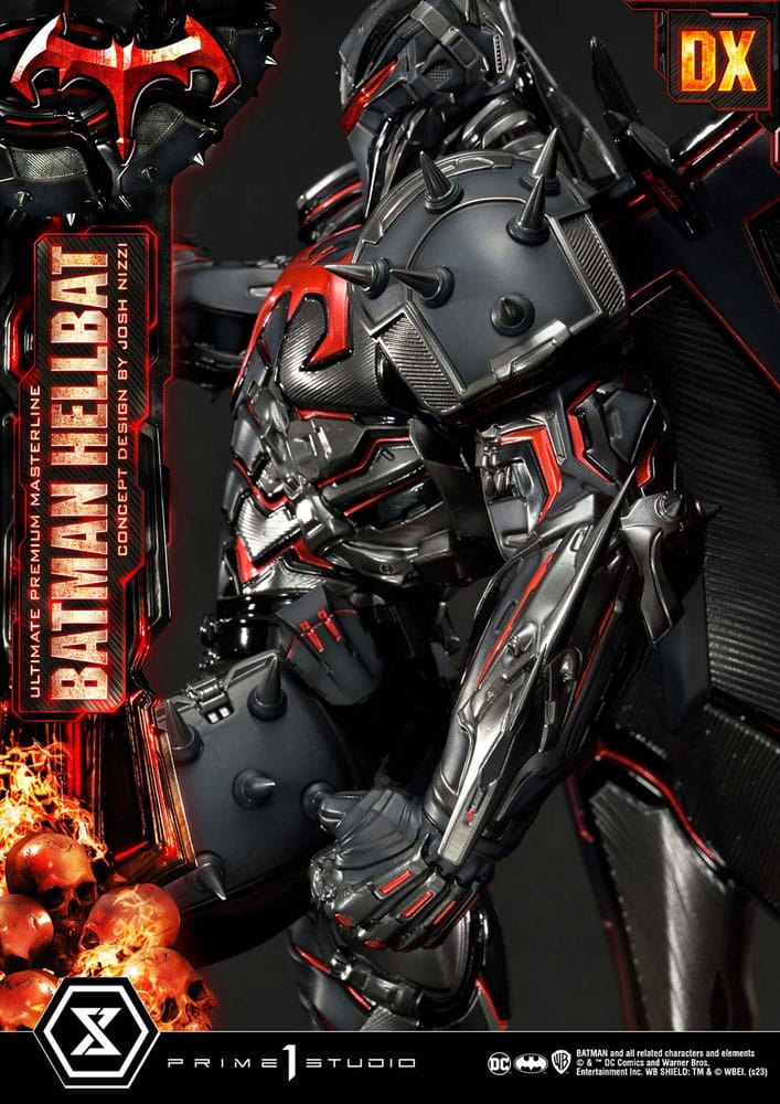 PRIME 1 STUDIOS - Dc Comics - Batman Ultimate Premium Masterline Series Statue Hellbat Concept Design by Josh Nizzi DeLuxe Bonus Ver