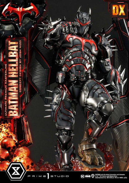 PRIME 1 STUDIOS - Dc Comics - Batman Ultimate Premium Masterline Series Statue Hellbat Concept Design by Josh Nizzi DeLuxe Bonus Ver