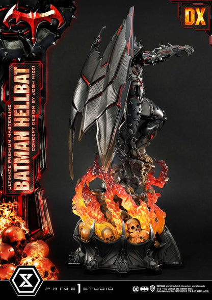 PRIME 1 STUDIOS - Dc Comics - Batman Ultimate Premium Masterline Series Statue Hellbat Concept Design by Josh Nizzi DeLuxe Bonus Ver