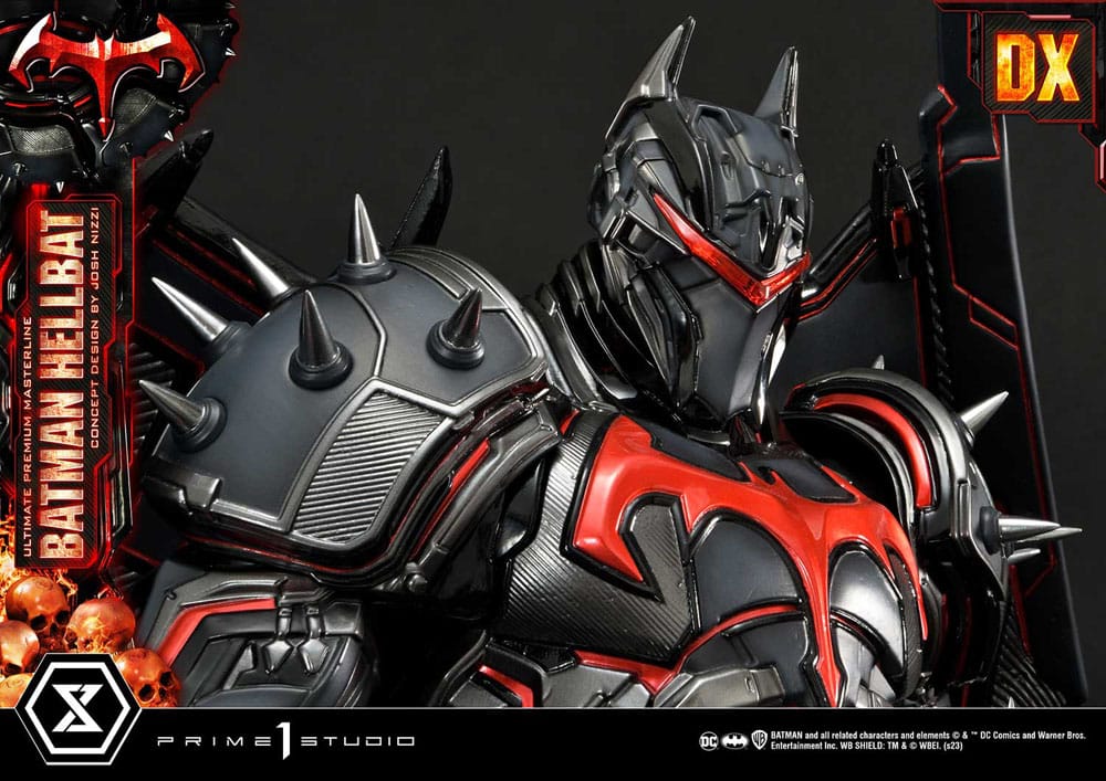 PRIME 1 STUDIOS - Dc Comics - Batman Ultimate Premium Masterline Series Statue Hellbat Concept Design by Josh Nizzi DeLuxe Bonus Ver