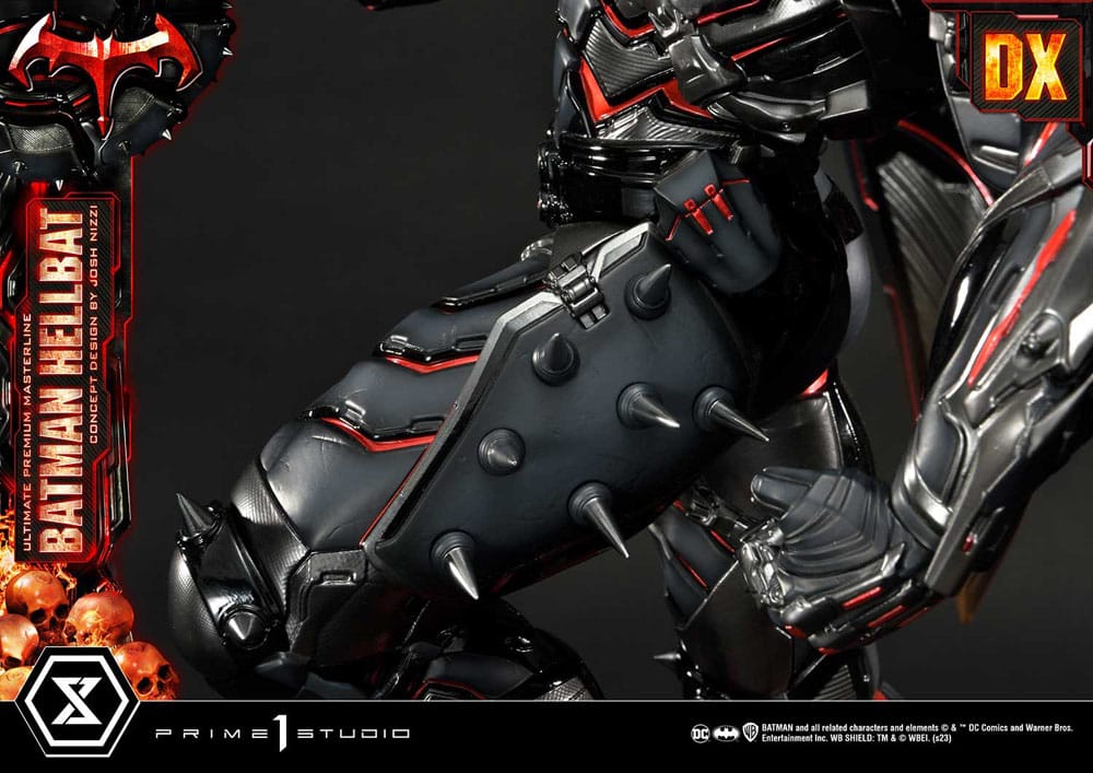 PRIME 1 STUDIOS - Dc Comics - Batman Ultimate Premium Masterline Series Statue Hellbat Concept Design by Josh Nizzi DeLuxe Bonus Ver