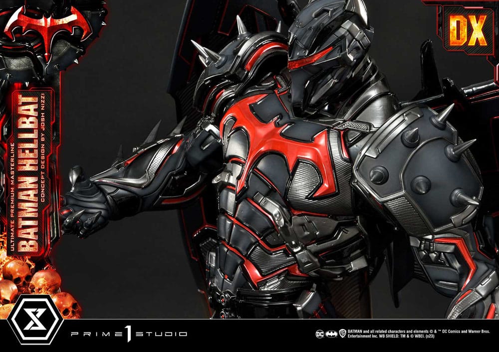 PRIME 1 STUDIOS - Dc Comics - Batman Ultimate Premium Masterline Series Statue Hellbat Concept Design by Josh Nizzi DeLuxe Bonus Ver