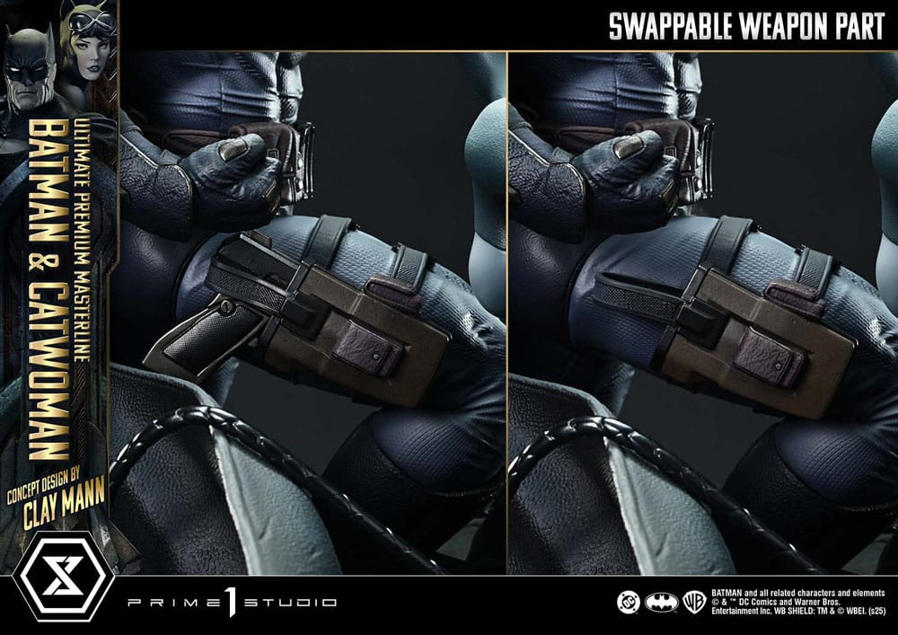 PRIME 1 - DC Comics Ultimate Premium Masterline Series Statue 1/4 Batman & Catwoman (Concept Design by Clay Mann) Bonus Version