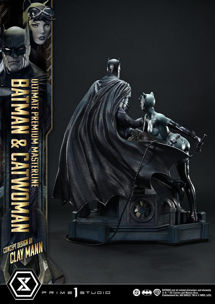 PRIME 1 - DC Comics Ultimate Premium Masterline Series Statue 1/4 Batman & Catwoman (Concept Design by Clay Mann) Bonus Version
