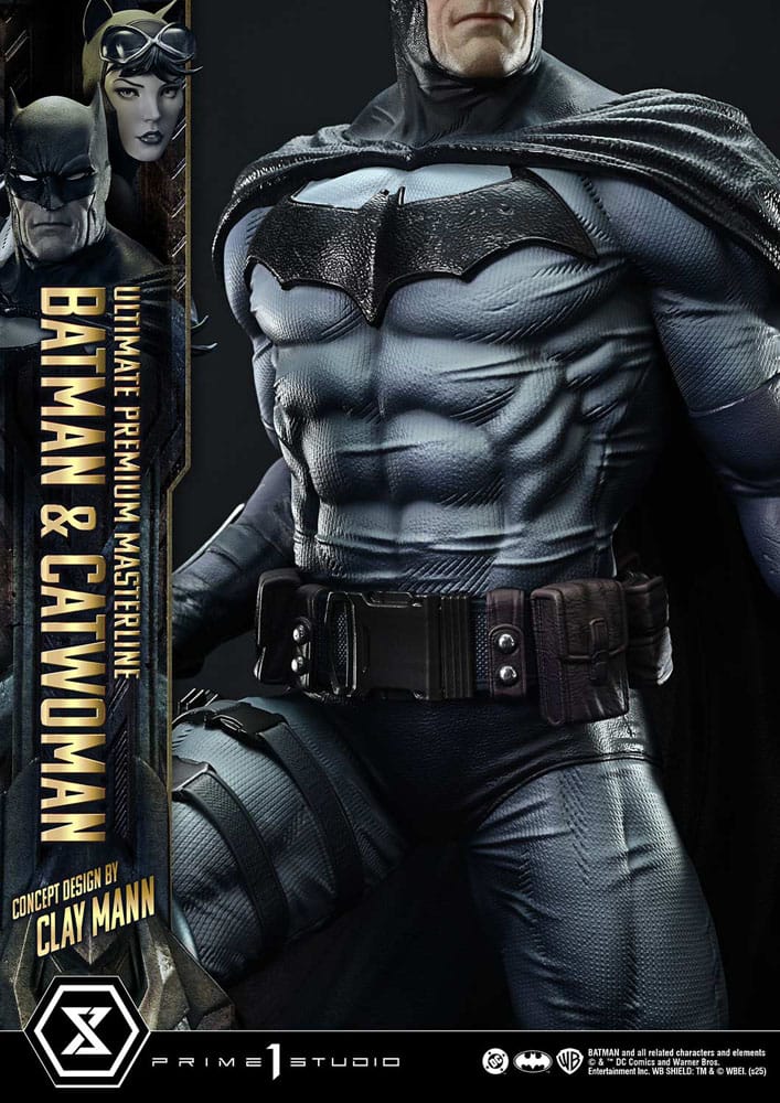 PRIME 1 - DC Comics Ultimate Premium Masterline Series Statue 1/4 Batman & Catwoman (Concept Design by Clay Mann) Bonus Version