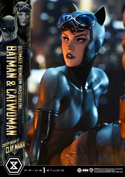 PRIME 1 - DC Comics Ultimate Premium Masterline Series Statue 1/4 Batman & Catwoman (Concept Design by Clay Mann) Bonus Version