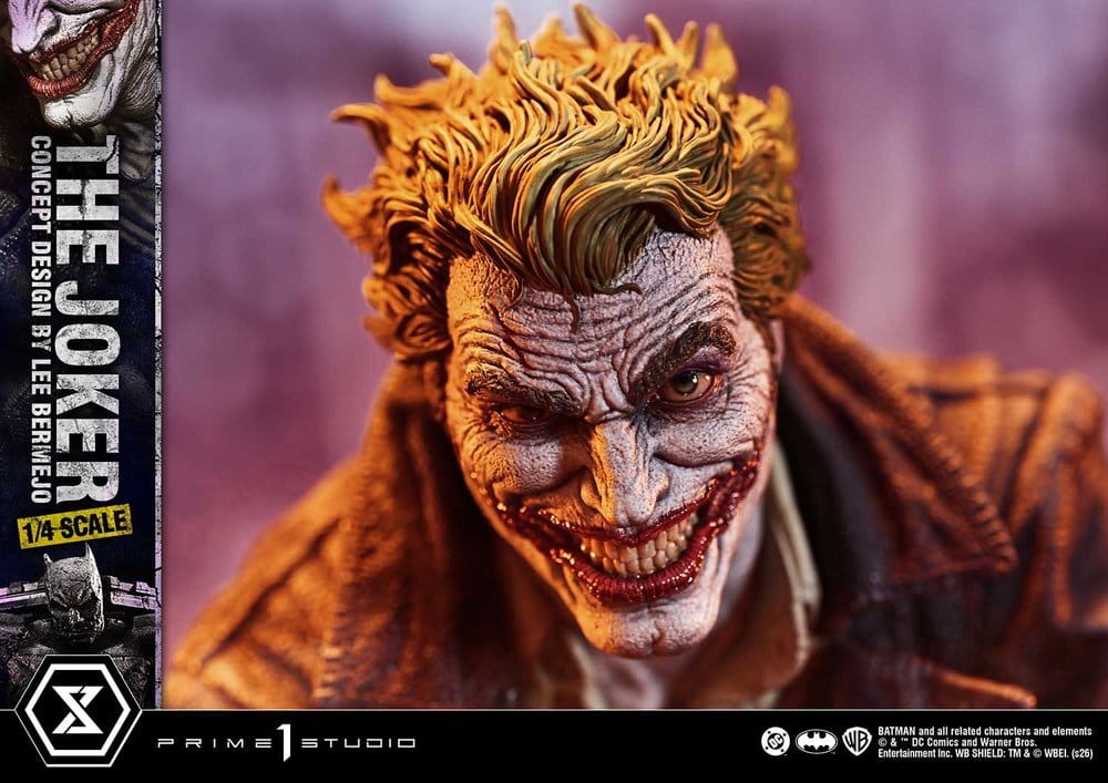 PRIME 1 - DC Comics Ultimate Premium Masterline Series Statue 1/4 The Joker (Concept Design by Lee Bermejo) DX Bonus Version