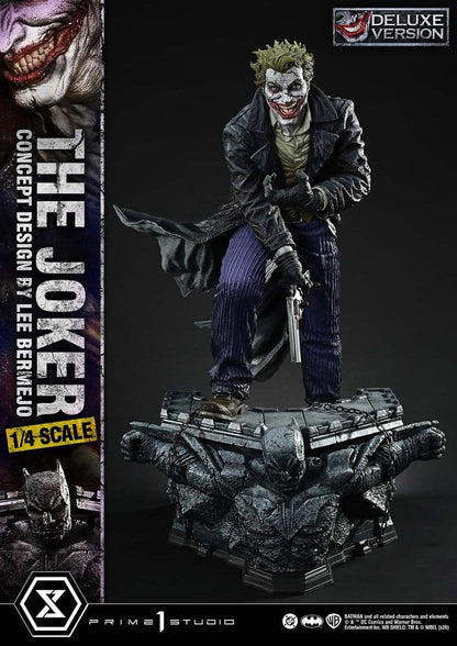 PRIME 1 - DC Comics Ultimate Premium Masterline Series Statue 1/4 The Joker (Concept Design by Lee Bermejo) DX Bonus Version