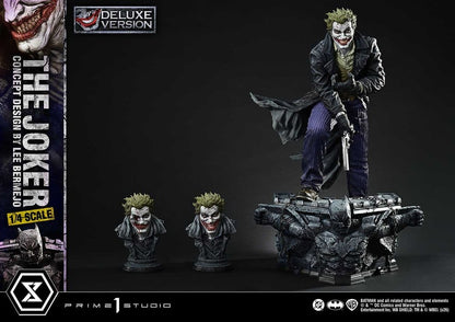 PRIME 1 - DC Comics Ultimate Premium Masterline Series Statue 1/4 The Joker (Concept Design by Lee Bermejo) DX Bonus Version
