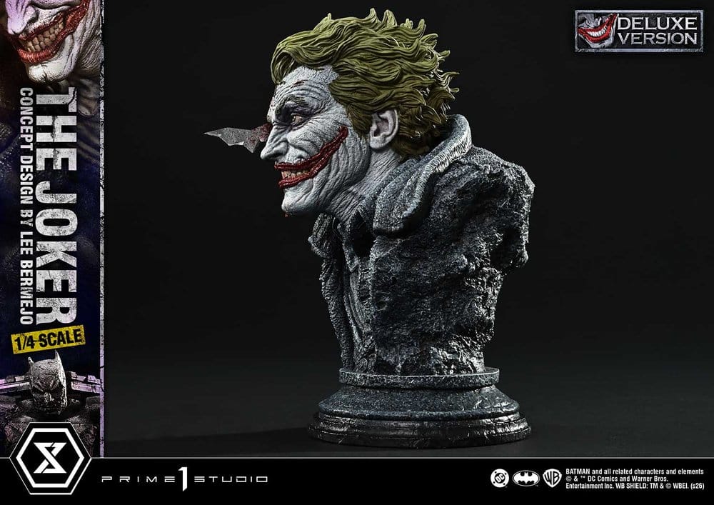 PRIME 1 - DC Comics Ultimate Premium Masterline Series Statue 1/4 The Joker (Concept Design by Lee Bermejo) DX Bonus Version